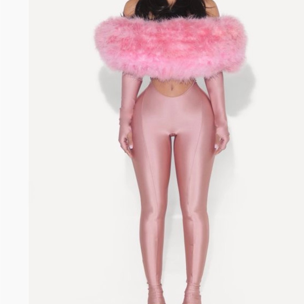 Chic Pink Women's Jumpsuit